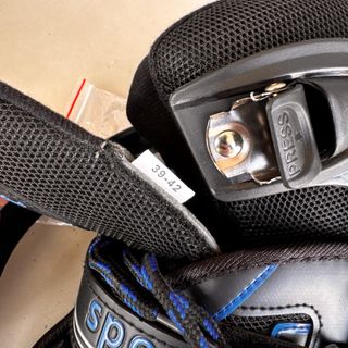 Pattini in linea neri e blu TG. L n°39-42