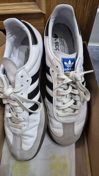 Zapatillas Adidas Samba Blancas Talla 42