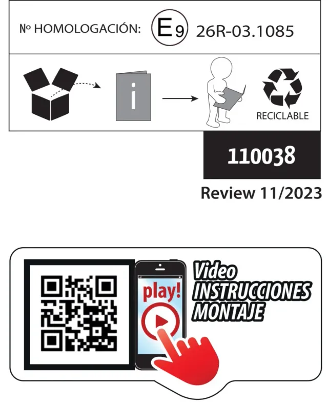 Barras portantes de techo aluminio marca Pool-Line