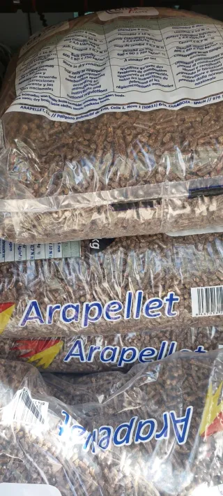 Sacos de pellets Arapellet 15kg