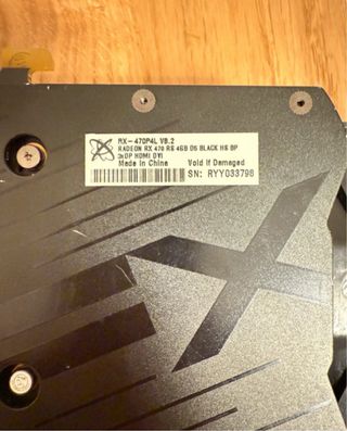 AMD Radeon RX 470 4GB GDDR5 Scheda Video