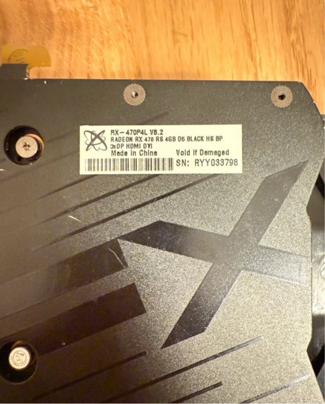 AMD Radeon RX 470 4GB GDDR5 Scheda Video