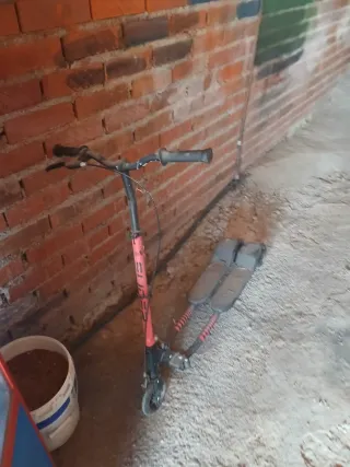 Patinete 2 pies con freno