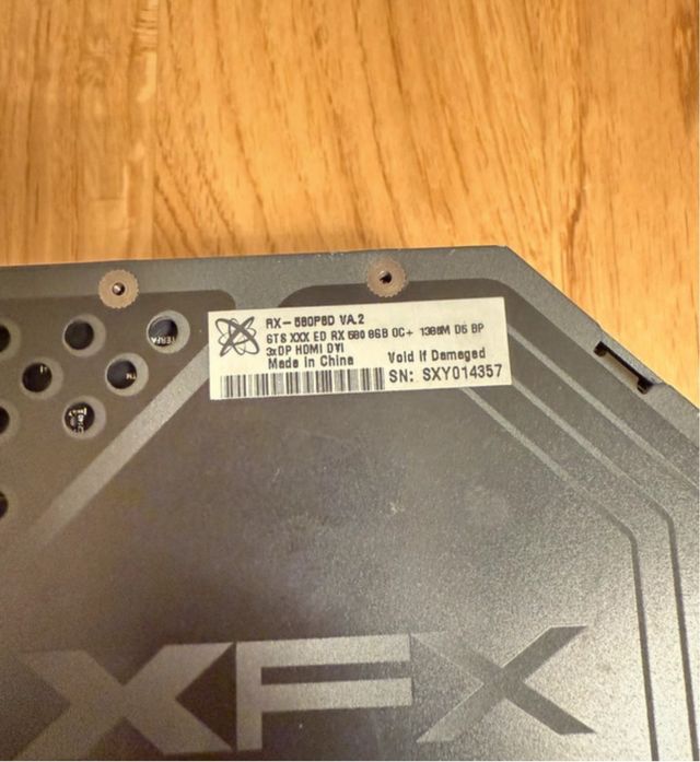 XFX Radeon RX 580 GTS XXX Edition 8GB OC