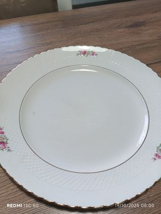 Piatto da portata vintage porcellana