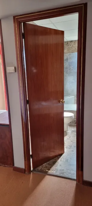 Puerta de madera interior