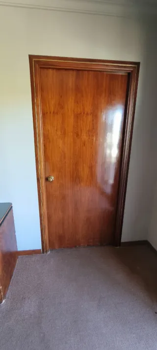 Puerta de madera interior