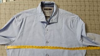 Camicia Cotton Belt M Blu