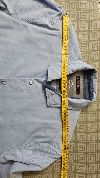 Camicia Cotton Belt M Blu