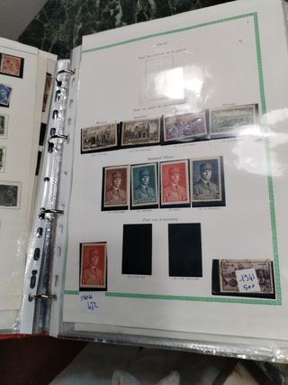 Francobolli francesi 1940-41