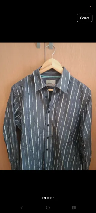 Camisa Himbre Talla L Rayas