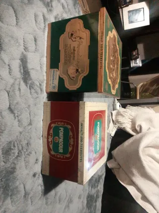 Caja de té Pompadour