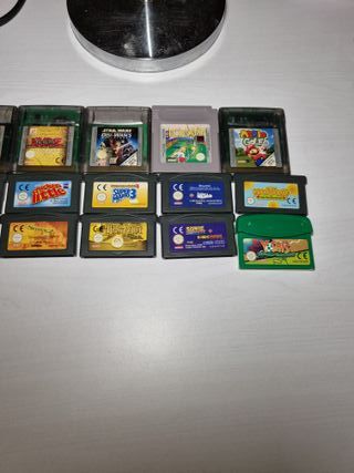 Lote Videojuegos Game Boy Advance