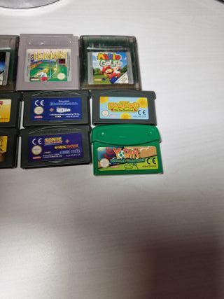 Lote Videojuegos Game Boy Advance