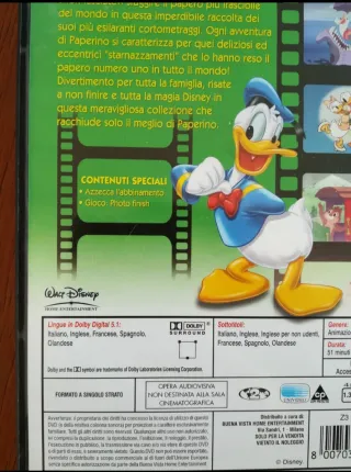 DVD DA COLLEZIONE Il mio eroe Paperino Walt Disney