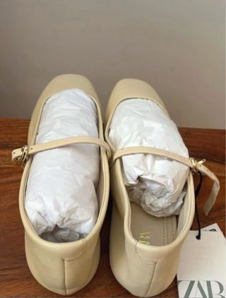 Bailarinas Zara Piel Talla 37