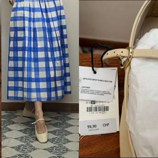 Bailarinas Zara Piel Talla 37