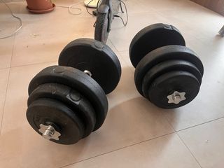 Mancuernas Ajustables 35kg x 2