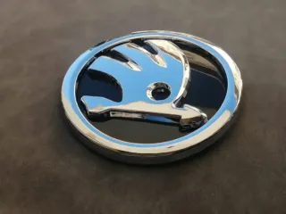 90mm Logo Emblema Capó o Maletero Skoda 