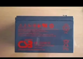 Batería 12V 6.5Ah CSB