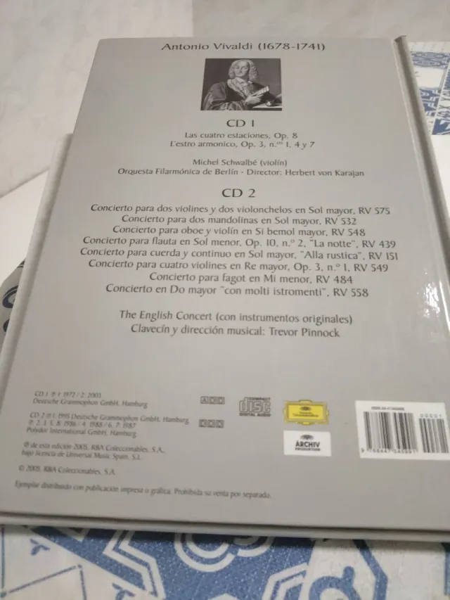 Vivaldi: Las Cuatro Estaciones 2 CD