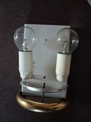 Coppia applique Murano Vintage oro