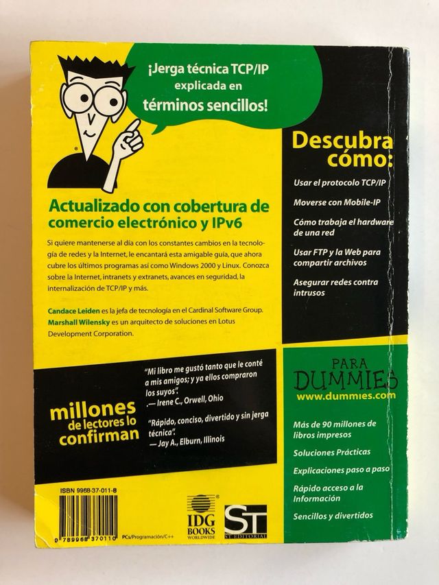 OPORTUNIDAD!!! TCP/IP para Dummies. Libro