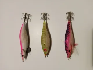 3 señuelos de pesca DTD YOZURY ARTESANO