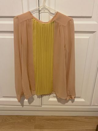 Blusa Zara bicolor M