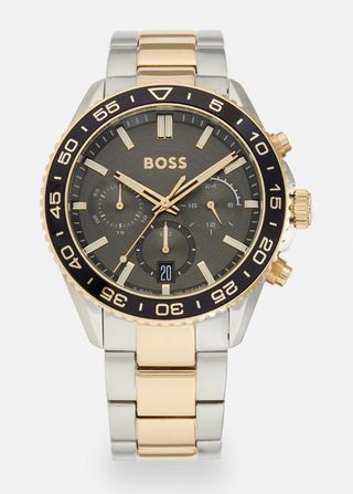 Reloj BOSS bicolor dorado y plateado