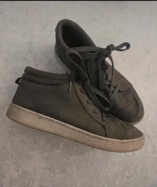 Botas tipo ante marrones talla 38