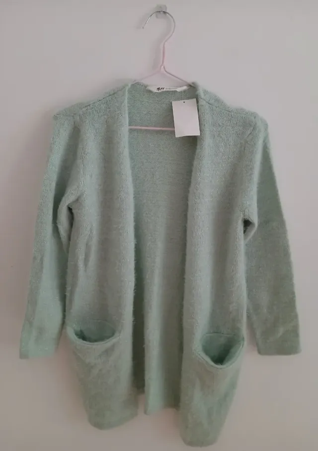 Nuevo H&M Cárdigan punto Talla 8-10