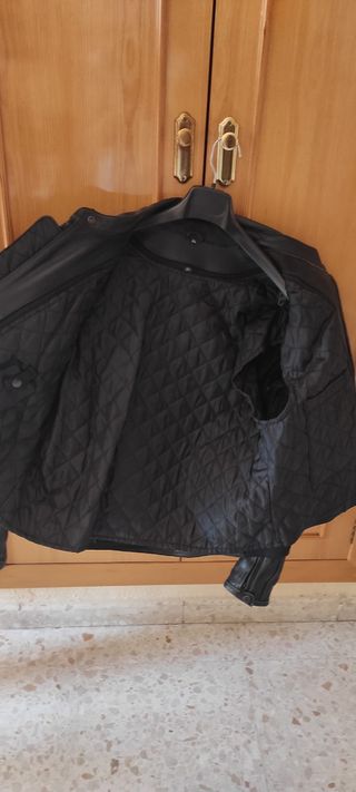 Chaqueta de cuero Aaron Racing Moto