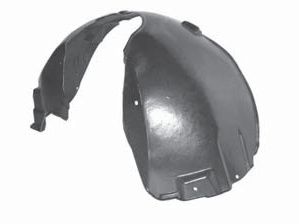 Resguardo Paso De Rueda Delantero Derecho (Delantero) para Ford FIESTA MK4 1996