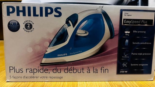 Plancha Philips EasySpeed Plus 2100W