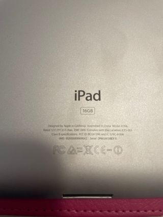 Apple iPad retro argento