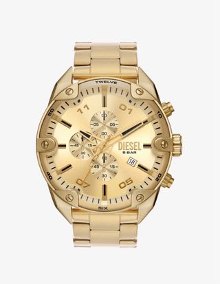 Reloj Diesel Dorado Cronógrafo