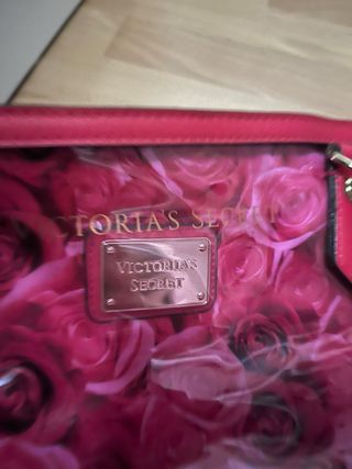 Bolso Victoria's Secret Rosa Flores