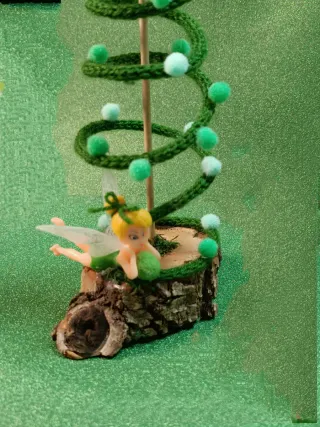 Figura Hada Campanilla Artesanal Única