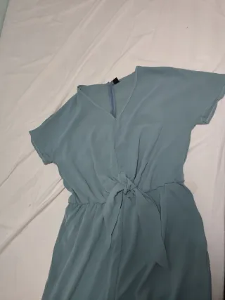 Mono vestir talla XL color verde azulado
