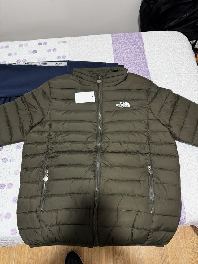 Plumas fino The North Face verde oliva