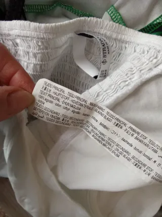 Top Corsé Bershka Blanco