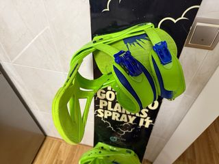 Tabla Snow Rome +Fijaciones Burton