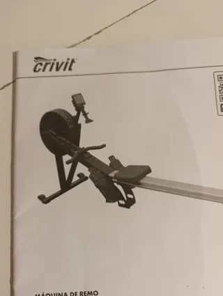 Máquina de remo Crivit casi sin uso