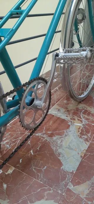 Bicicleta vintage clasica para ciudad