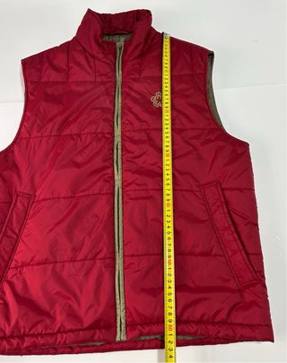 Chaleco Pull&Bear burdeos Talla L