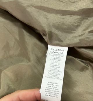 Chaleco Pull&Bear burdeos Talla L