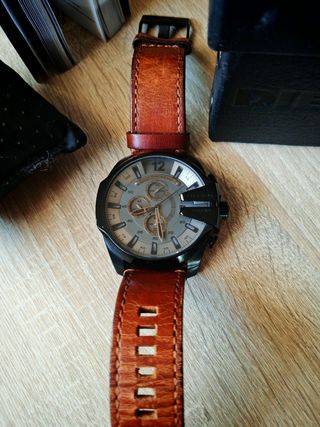 Reloj Diesel Hombre Marrón/Plateado