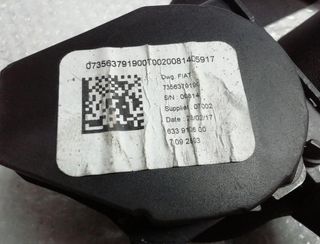Cinturón seguridad tras izq fiat tipo (356) 135568