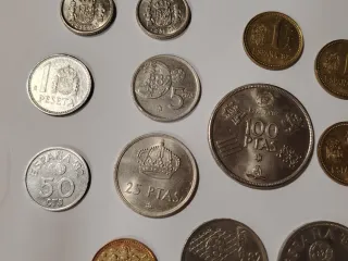 Lote 13 monedas Juan Carlos I